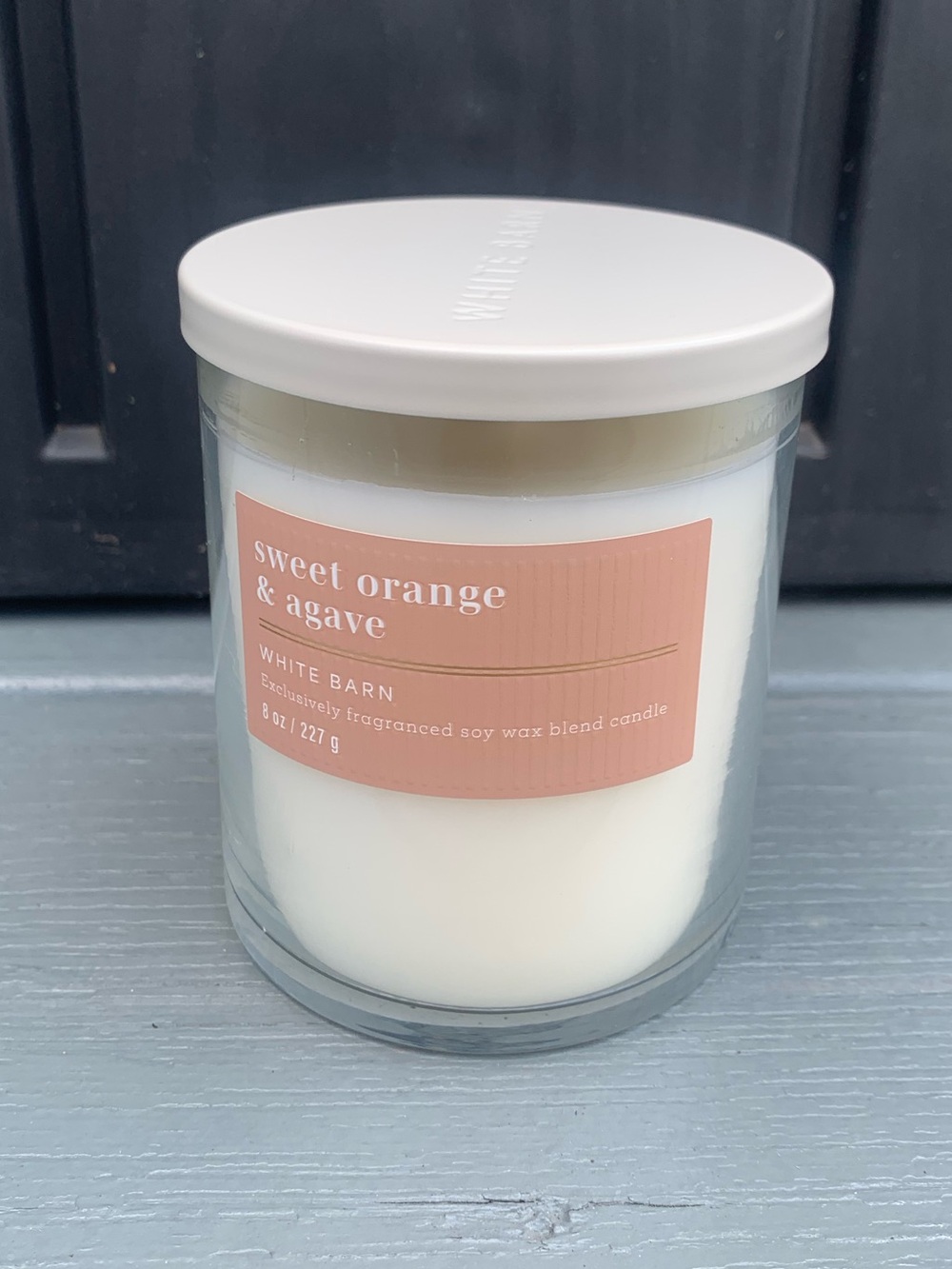 New! White Barn Sweet Orange & Agave Candle